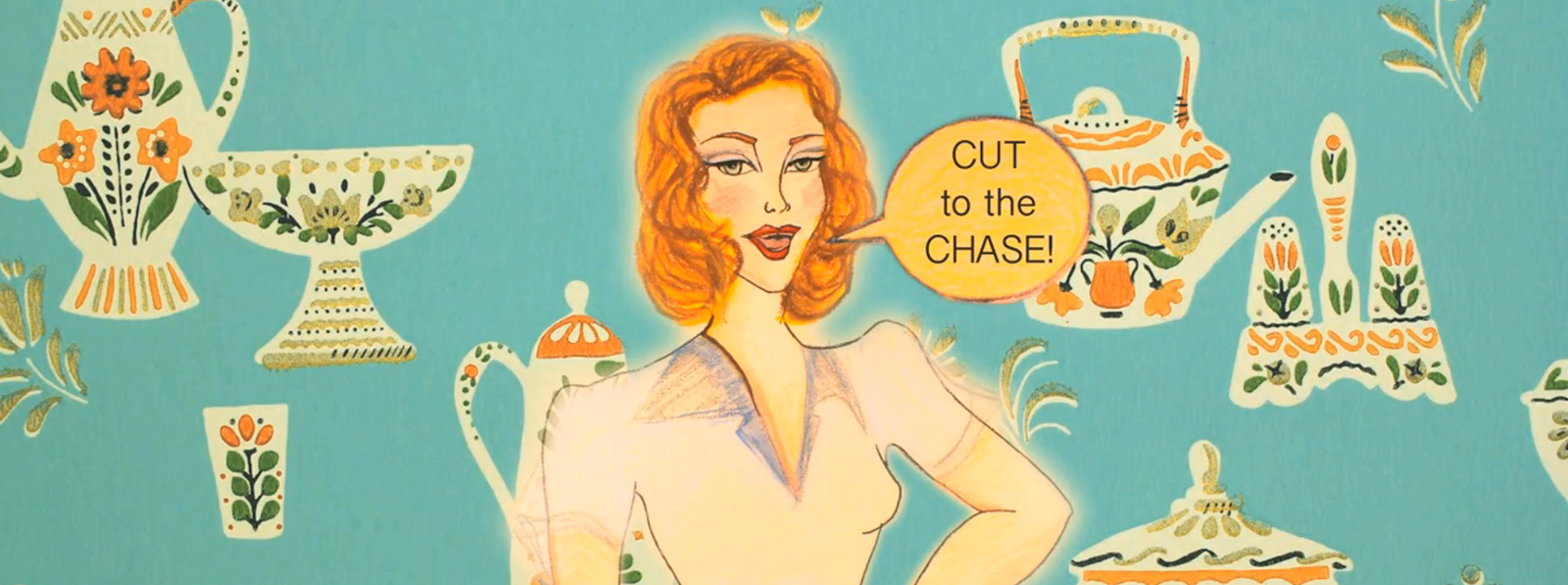 The origin of … 'Cut to the chase' AOL Features